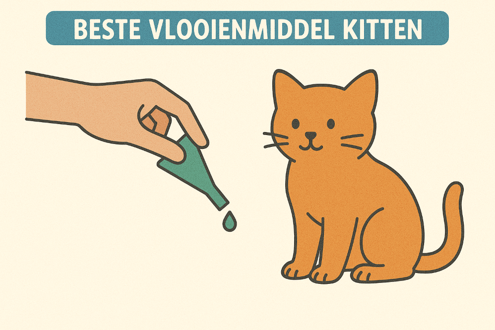 beste vlooienmiddel kitten